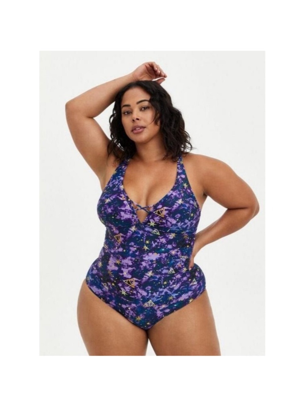 Plus Size Harry Potter One-Piece Swimsuit